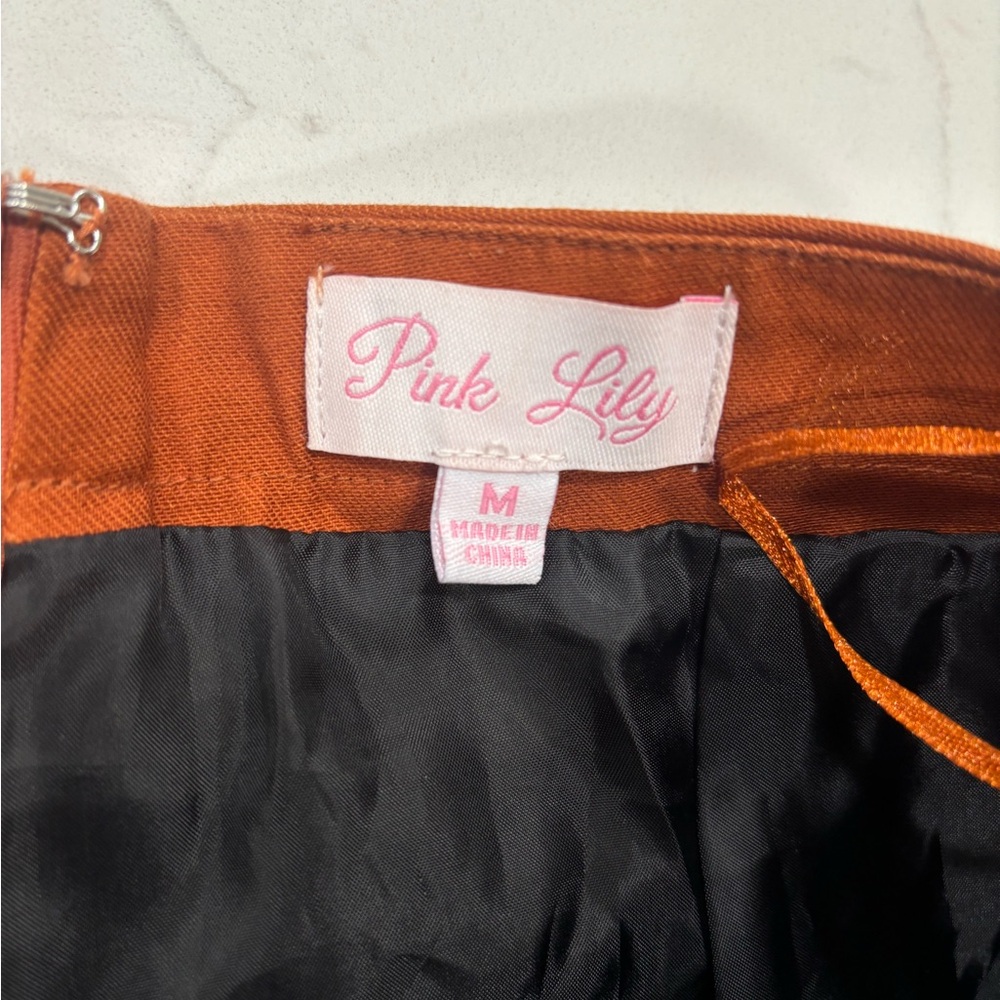 Rust colored skort - Picture 4 of 4